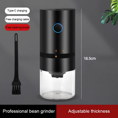 Kaasaskantav elektriline kohviveski USB Laetav juhtmevaba elektriline mini köögiveski paprika pähklid kohviubade jahvatusmasin