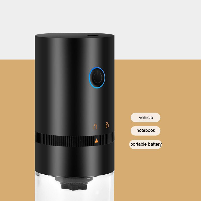 Kaasaskantav elektriline kohviveski USB Laetav juhtmevaba elektriline mini köögiveski paprika pähklid kohviubade jahvatusmasin