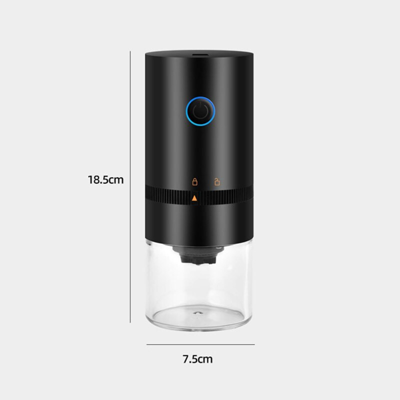 Kaasaskantav elektriline kohviveski USB Laetav juhtmevaba elektriline mini köögiveski paprika pähklid kohviubade jahvatusmasin