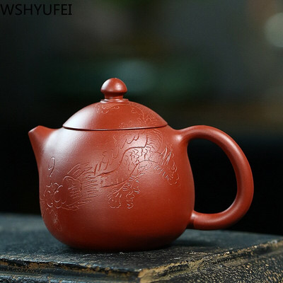 WSHYUFEI Yixing Teaware Teapots Tea Pot Dahongpao ръчно изработени драконови яйца Teapots Zhu Mud персонализирани подаръци автентични 190 ml