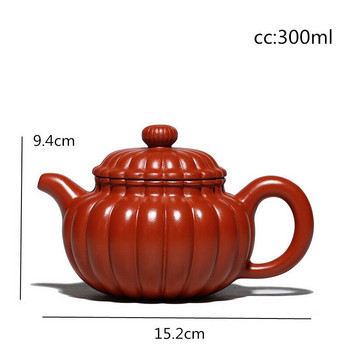 NLSLASI 300 ml чайник Yixing zisha tea Pot ръчно изработен чайник лилава глина съдове за пиене Лилава кал персонализиран китайски комплект за чай