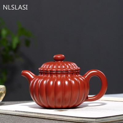 NLSLASI 300 ml чайник Yixing zisha tea Pot ръчно изработен чайник лилава глина съдове за пиене Лилава кал персонализиран китайски комплект за чай