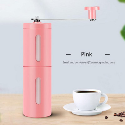 Rozsdamentes acél látható kávédaráló eszközök Hordozható babdaráló konyhai darálók Kézi kiváló minőségű, kézzel készített kávéfőző