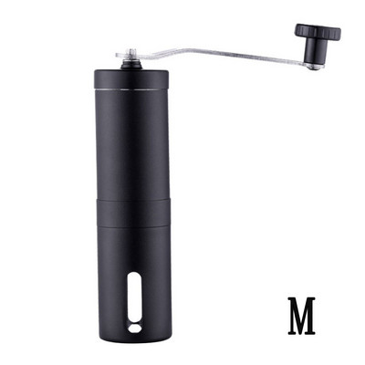 Rankinis kavos malūnėlis nerūdijančio plieno pipirų malūnėlis, nešiojamas didelės talpos rankinis alkūninis kavos malūnėlis virtuvės baro įrankis