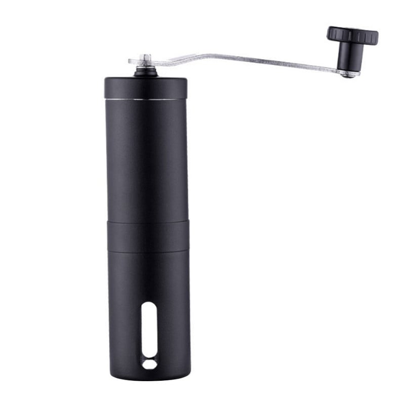 Rankinis kavos malūnėlis nerūdijančio plieno pipirų malūnėlis, nešiojamas didelės talpos rankinis alkūninis kavos malūnėlis virtuvės baro įrankis