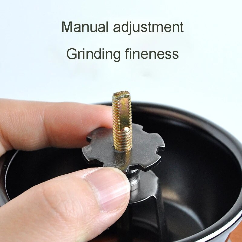 Rasnita de cafea manuala Rasnita clasica de boabe de cafea Moara de bavura de condimente de cafea Moara de cafea cu manivela Ierburi Vase de cafea din lemn