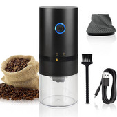 Actualizați râșnița electrică de cafea portabilă TYPE-C USB Charge Profesie Miez de măcinat ceramică Rasnita reîncărcabilă pentru boabe de cafea