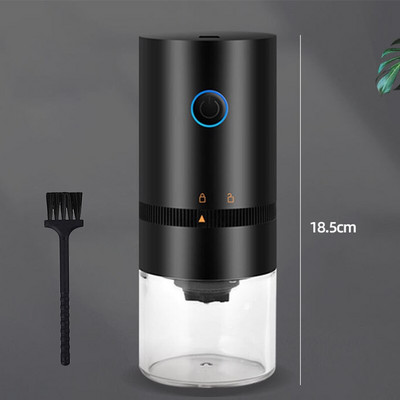 Actualizați râșnița electrică de cafea portabilă TYPE-C USB Charge Profesie Miez de măcinat ceramică Rasnita reîncărcabilă pentru boabe de cafea