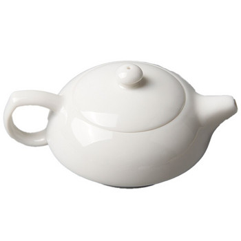 100 мл порцеланов чайник от бял нефрит Ръчно изработена кана за чай Китайски кунг-фу комплект за чай Домакински прибори за напитки тенджера с чай Чай