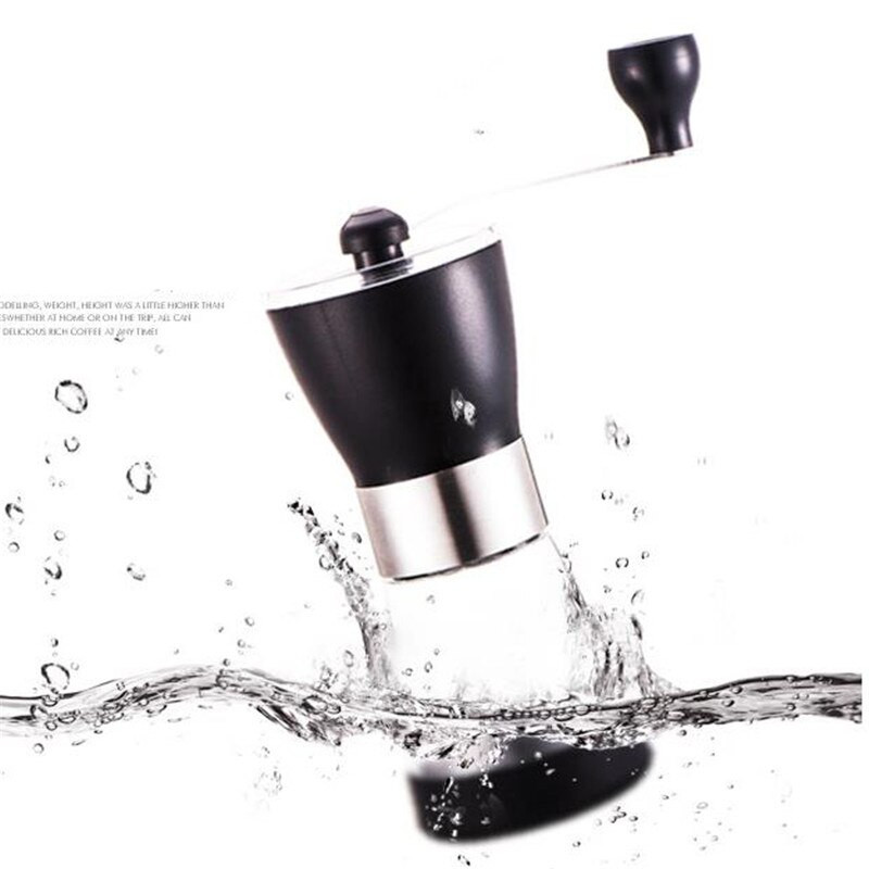 MICCK râșniță manuală de cafea, miez ceramică, moara de mână pentru cafea, cafea, boabe de cafea, piper, râșniță de condimente, mașină de râșniță portabilă