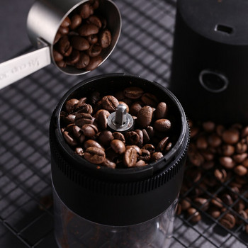 Ηλεκτρικός μύλος καφέ Cafe Grass Nuts Μηχάνημα μύλος κόκκων καφέ TYPE-C USB Charge Profession Ceramic Grinding Core Coffee