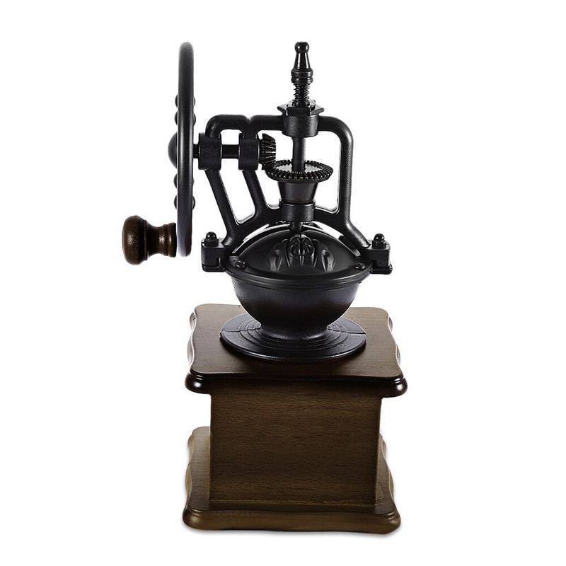 Кафемелачка в ретро стил Ръчна машина за мелене Ръчна манивела
