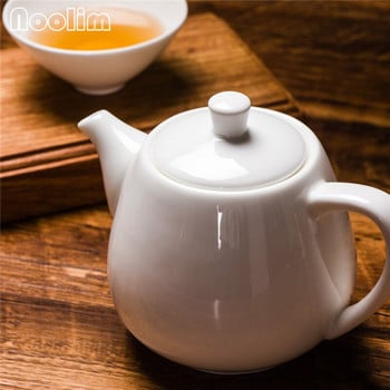 Κομψό Κινεζικό Bone Τσαγιέρα China Teapot Κεραμικό Kung Fu Kettle Flower Λευκή πορσελάνινη τσαγιέρα με φίλτρο υψηλής ποιότητας στολίδια Δώρα