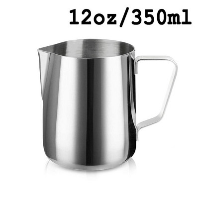 Kavos pieno ąsotis nerūdijančio plieno nepridegantis pieno ąsotis Espreso kavos ąsotis Barista pieno putos ąsotis 150/350/600ml