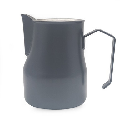 Кана за разпенване на мляко от неръждаема стомана - чаша за разпенване на мляко за еспресо, идеална за лате арт