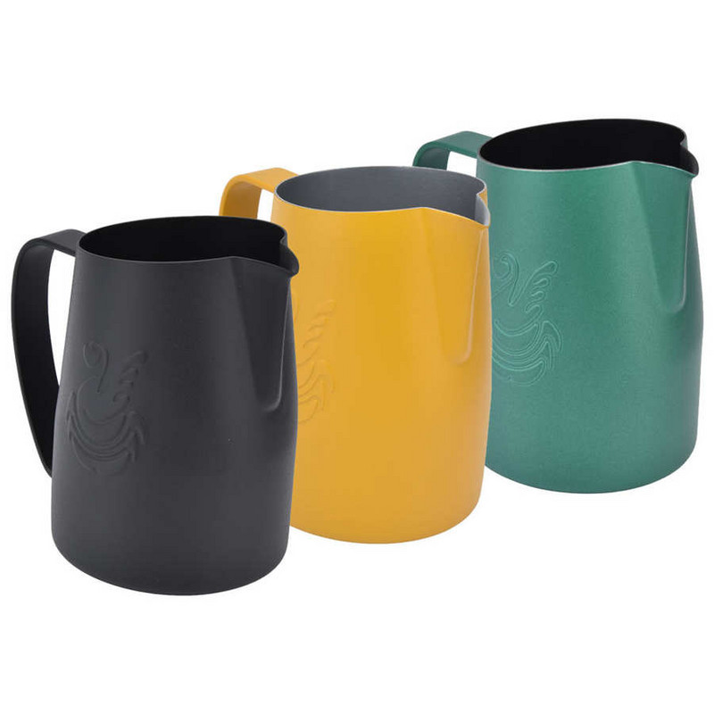 450 ml кана за мляко от неръждаема стомана Кана за разпенване на кафе Кафе Craft Latte Cappuccino Мляко Чаша за сметана за кафе