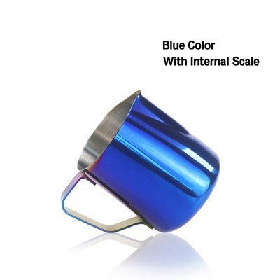 Кана за разпенване на кафе от неръждаема стомана Чаша с цвете за дърпане Чаша за капучино Мляко Чаши за еспресо Чаши за еспресо Latte Art Пенообразувател за мляко Кана за разпенване