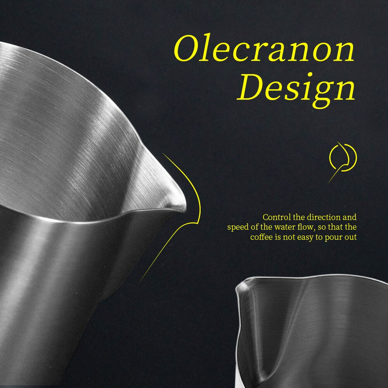 Кана за разпенване на кафе от неръждаема стомана Чаша с цвете за дърпане Чаша за капучино Мляко Чаши за еспресо Чаши за еспресо Latte Art Пенообразувател за мляко Кана за разпенване