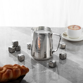 Κανάτα για αφρόγαλα από ανοξείδωτο χάλυβα για καφέ εσπρέσο στον ατμό Κανάτα Cappuccino Barista Craft Latte