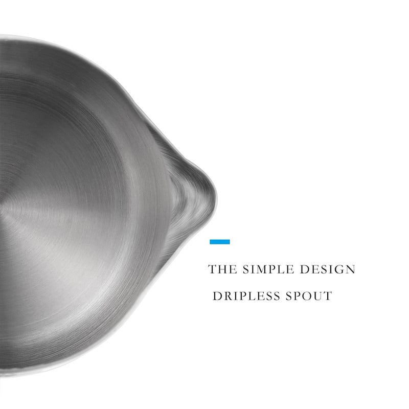 Кана за разпенване на мляко от неръждаема стомана Кана за еспресо кафе Кана за задушаване Капучино Barista Craft Кана за разпенване на мляко лате