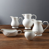 Nordic, alb, ceramică, ulcior de lapte, ceașcă pentru spumare, cafenea, ceai, cafetieră, barista, instrumente, cafetieră, cafetieră, latte art