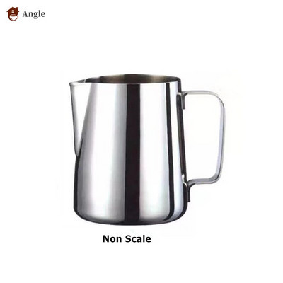 350/600ML Кана за мляко от неръждаема стомана 304 Кана за разпенване Кафе Разпенване на мляко Latte Art Млечна пяна CoffeTools