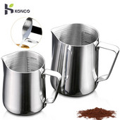 KONCO Inner Scale Espresso kavos pieno putų ąsotis Nerūdijančio plieno grietinėlė Macchiato Cappuccino Latte Art Maker ąsočio puodelis