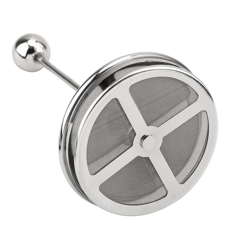 400/800ML rankinis pieno putų plakiklis Pieno putos tinklelis kavos putotuvas nerūdijančio plieno dvigubo tinklelio pieno grietinėlės virtuvės įrankiai