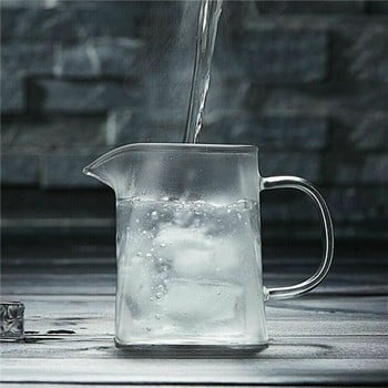 350/750ML Clear Heat Resistant Clear Glass Teapot Jug W Infuser Coffee Tea Leaf Herbal Pot Flower Teapot Δοχείο χυμού γάλακτος