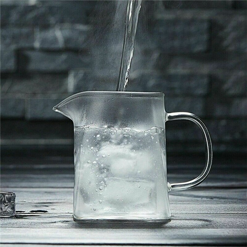 350/750 ml Tiszta hőálló, átlátszó üveg teáskanna kancsó W infuser kávé tealevél gyógynövényes edény virág teáskanna tejlé tartály
