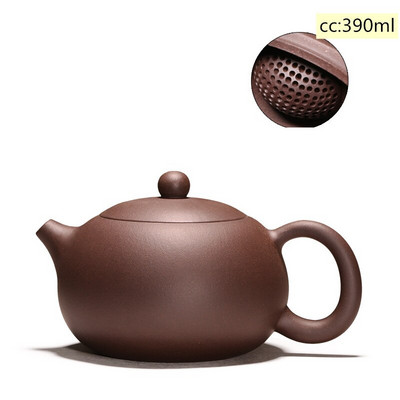 Yixing teáskanna lila agyag Xishi teáskanna szépség vízforraló Nyersérc, kézzel készített teáskészlet autentikus Tie Guanyin Puer 188 golyós lyukszűrő