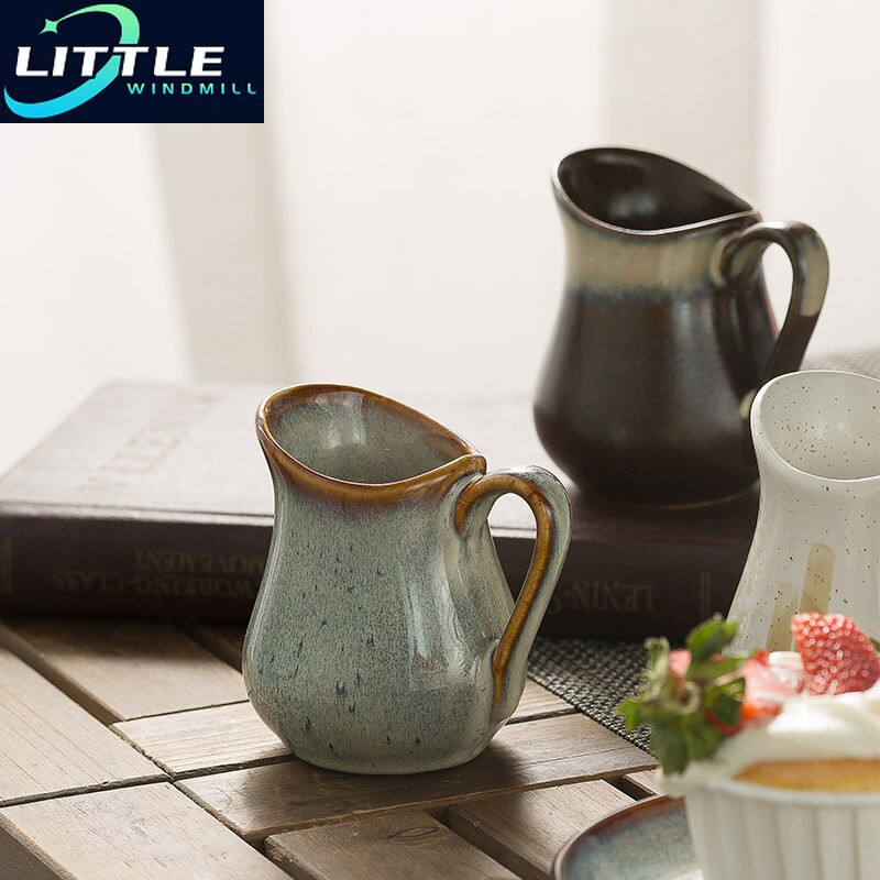 Mini keramička staklenka za mlijeko Praktični vrč za mlijeko Šalica za umak Šalica za mlijeko Praktična keramička šalica za kavu