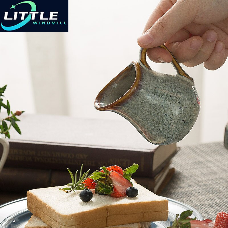 Mini keramička staklenka za mlijeko Praktični vrč za mlijeko Šalica za umak Šalica za mlijeko Praktična keramička šalica za kavu