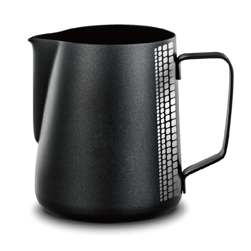 Înveliș antiaderent din oțel inoxidabil, ulcior pentru spumare a laptelui, espresso, cafea, barista, latte, cappuccino, ulcior pentru spumare