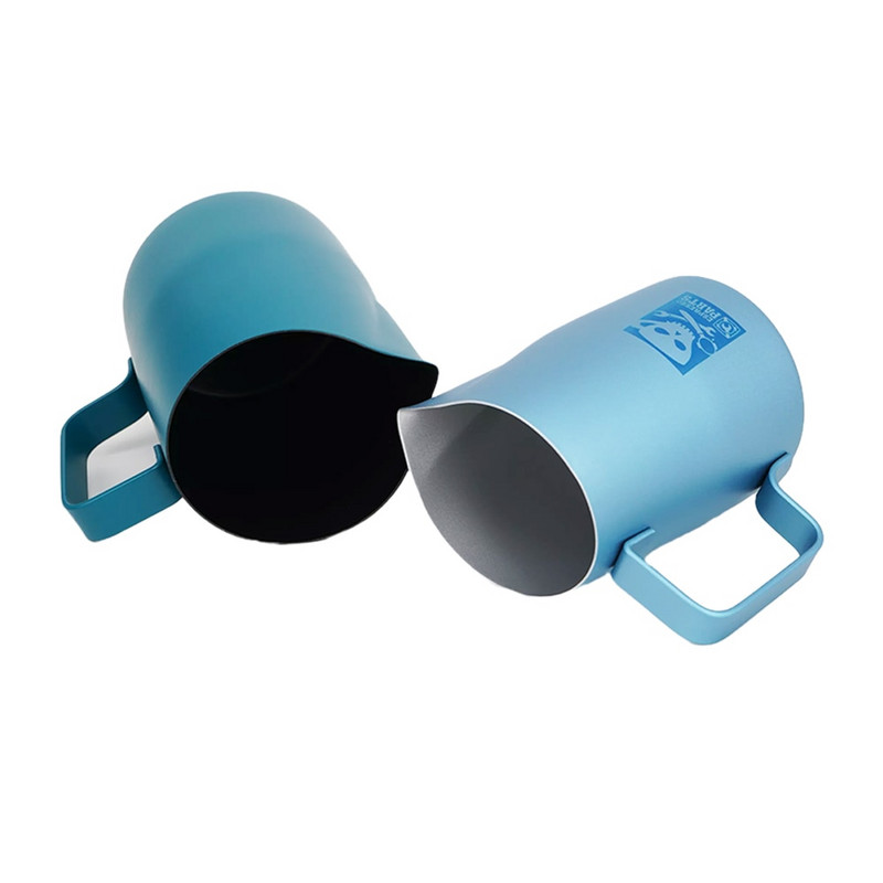 420 ml/600 ml ulcior cu spumă de lapte ulcior cu spumă din oțel inoxidabil Cappuccino Latte Art Cafetieră espresso ulcioare cu lapte