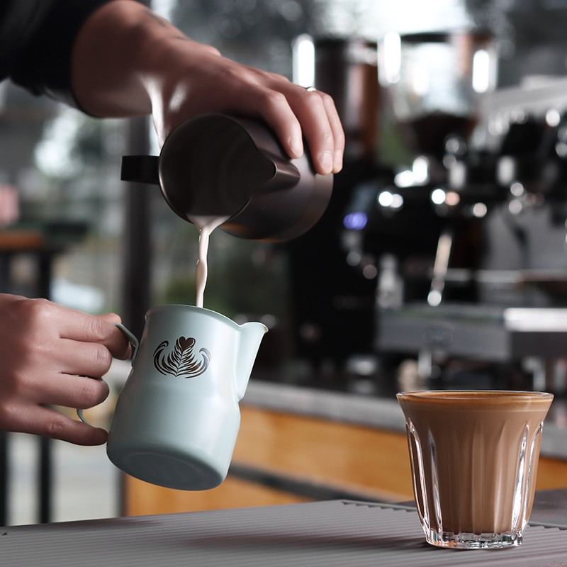 350ml/500ml/700ml ulcior de spumare din oțel inoxidabil Craft espresso cafea barista latte cappuccino ceașcă cu cremă de lapte ulcior de spumare