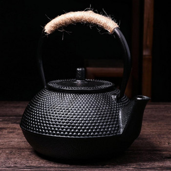 Чайник в китайски традиционен стил Топлоустойчиви железни чайници с инфузер от неръждаема стомана Отливка Чайник Чайник Чайник