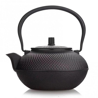 Ceainic în stil tradițional chinezesc Ceainic din fier rezistent la căldură cu infuzor din oțel inoxidabil Aparat de ceai turnat ceainic ceainic