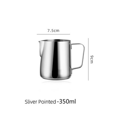 Cană cu spumă de lapte, cană cu spumă de lapte, cană cu spumă de cafea, din oțel inoxidabil