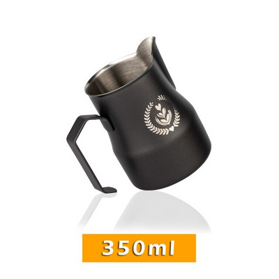 NAUJAS 350/500/700 ml nerūdijančio plieno itališkas espresso latte Art pieno putų ąsotis garuojantis ąsotis pieno putų talpa