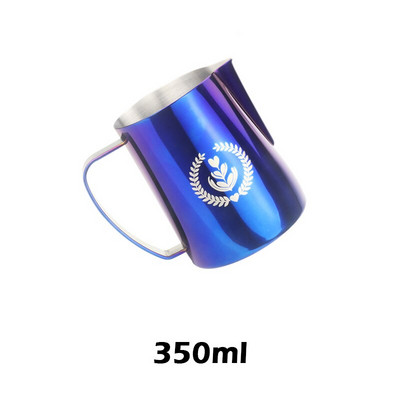 NAUJAS 350/500/700 ml nerūdijančio plieno itališkas espresso latte Art pieno putų ąsotis garuojantis ąsotis pieno putų talpa