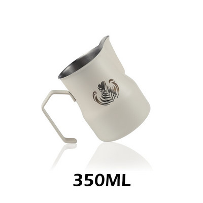 NAUJAS 350/500/700 ml nerūdijančio plieno itališkas espresso latte Art pieno putų ąsotis garuojantis ąsotis pieno putų talpa