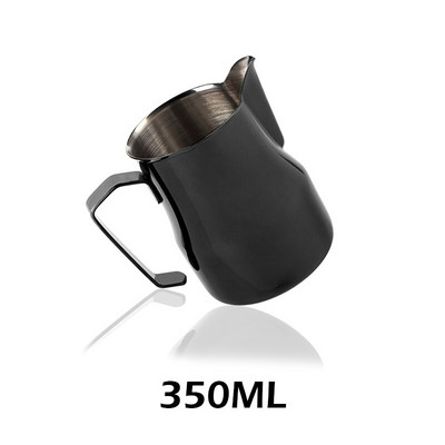 NAUJAS 350/500/700 ml nerūdijančio plieno itališkas espresso latte Art pieno putų ąsotis garuojantis ąsotis pieno putų talpa