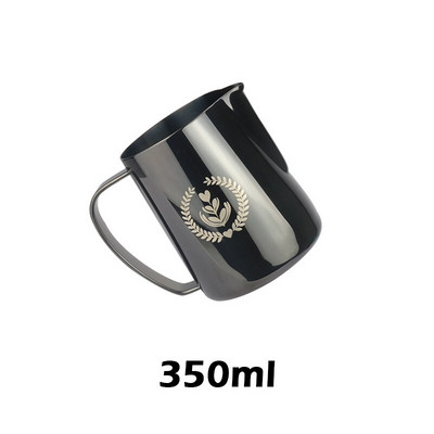 NAUJAS 350/500/700 ml nerūdijančio plieno itališkas espresso latte Art pieno putų ąsotis garuojantis ąsotis pieno putų talpa