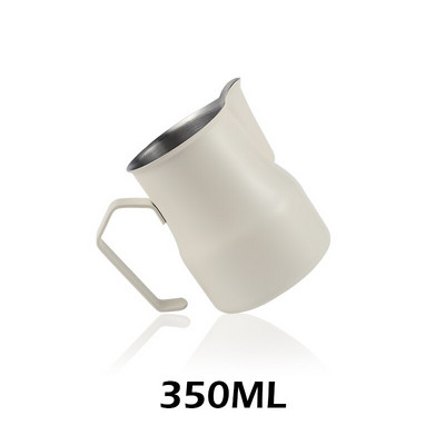 NAUJAS 350/500/700 ml nerūdijančio plieno itališkas espresso latte Art pieno putų ąsotis garuojantis ąsotis pieno putų talpa
