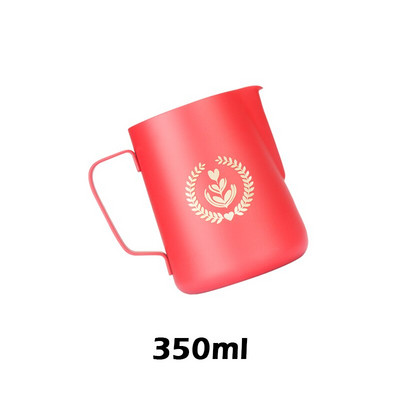 NAUJAS 350/500/700 ml nerūdijančio plieno itališkas espresso latte Art pieno putų ąsotis garuojantis ąsotis pieno putų talpa