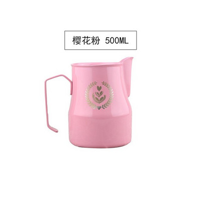 NAUJAS 350/500/700 ml nerūdijančio plieno itališkas espresso latte Art pieno putų ąsotis garuojantis ąsotis pieno putų talpa