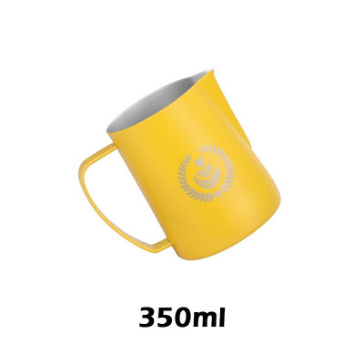 NAUJAS 350/500/700 ml nerūdijančio plieno itališkas espresso latte Art pieno putų ąsotis garuojantis ąsotis pieno putų talpa