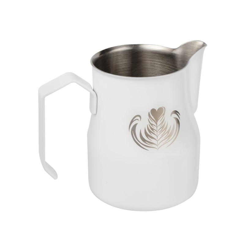 NAUJAS 350/500/700 ml nerūdijančio plieno itališkas espresso latte Art pieno putų ąsotis garuojantis ąsotis pieno putų talpa