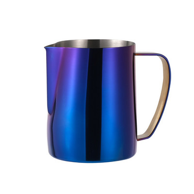 350 ml/600 ml hegyes szájú 304 rozsdamentes acél olasz eszpresszó latte art tejhabos kancsó gőzölő kancsó tejhab tartály